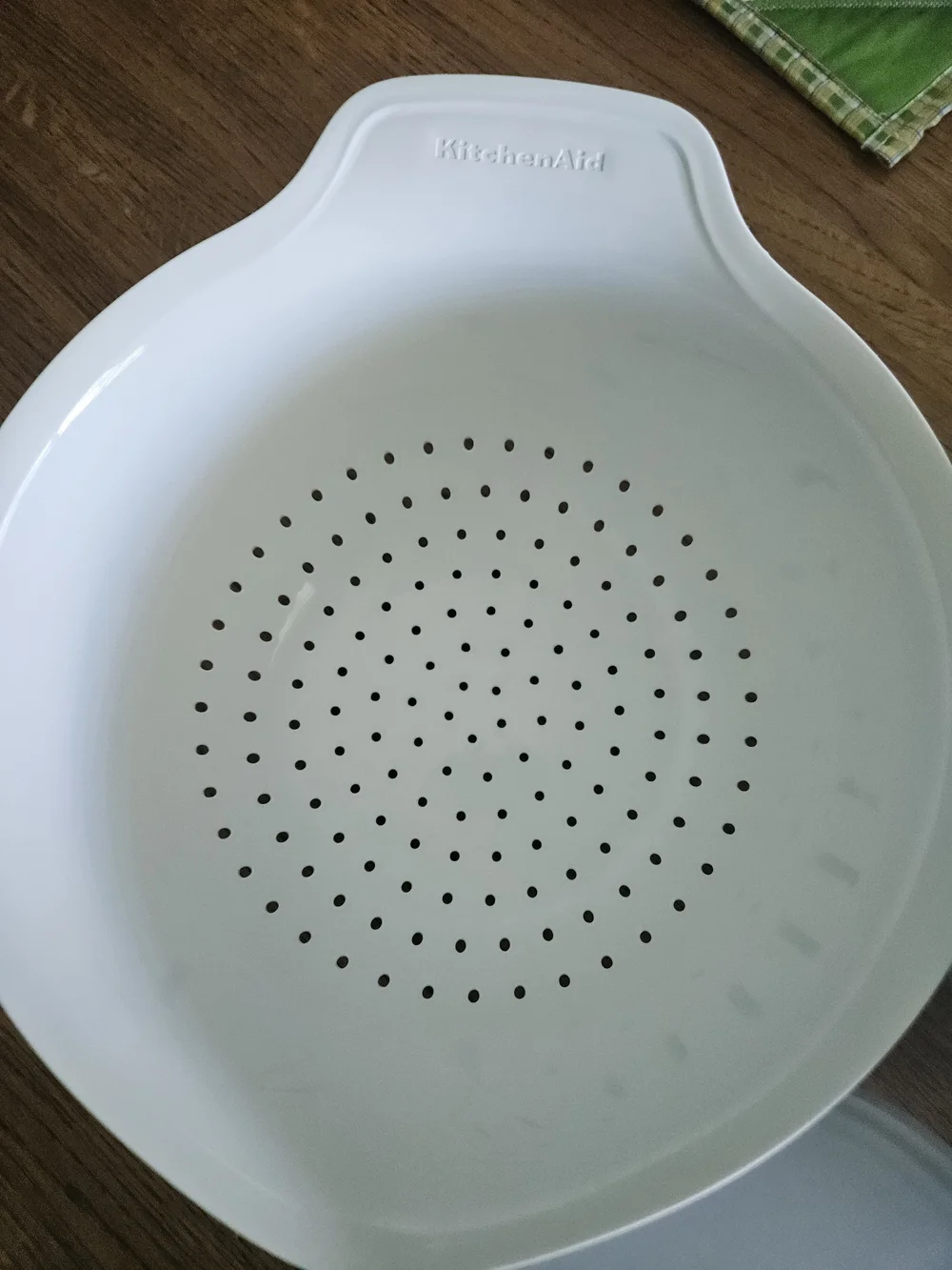 KitchenAid White Nesting Prep Bowls with Colander and Lids - White